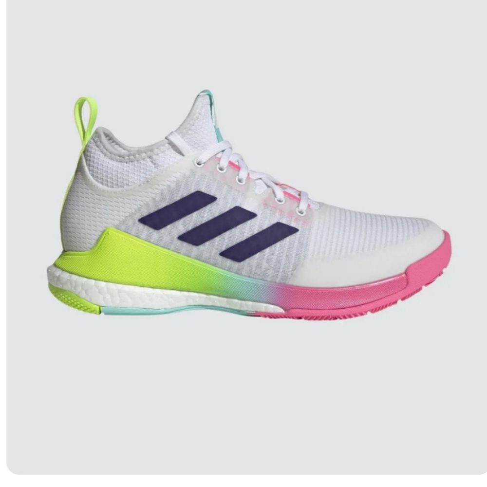 Adidas Kids Sneakers - White, Pink, Lime, Purple